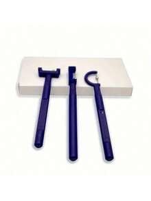 3 PiecesFacial & Oral Muscle Training Set, Tongue Tip & Tongue Positioning Auxiliary Trainer - Multicolor - View 4
