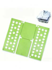 Bảng gấp quần áo đa năng, dụng cụ gấp áo bằng nhựa bền chắc, giúp sắp xếp quần áo dễ dàng, thiết kế tiết kiệm không gian, phù hợp với áo phông, quần, váy và khăn. - Nhiều màu - Xem 1