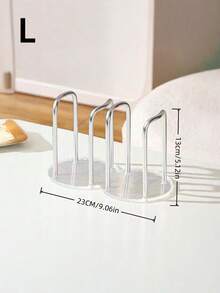 1pc Simple Space-Saving Disposable Cup Dispenser, For Household And Office Use, Drainage Cup Holder For Kitchen Worktop - Multicolor - View 5