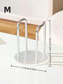 1pc Simple Space-Saving Disposable Cup Dispenser, For Household And Office Use, Drainage Cup Holder For Kitchen Worktop - Multicolor - View 11
