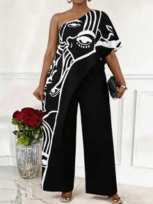 Villa Velisse Mono de talla grande con estampado de retazos para uso diario - Multicolor - Ver 6