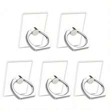 Bộ 2/5 chiếc giá đỡ điện thoại dạng vòng acrylic, chống nước, xoay 360° và có thể gập dọc, tương thích với điện thoại thông minh , Android, quà tặng sinh nhật, cho gia đình, bạn bè, giá đỡ điện thoại dạng vòng, phụ kiện điện thoại. - Nhiều màu - Xem 13