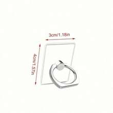 Bộ 2/5 chiếc giá đỡ điện thoại dạng vòng acrylic, chống nước, xoay 360° và có thể gập dọc, tương thích với điện thoại thông minh , Android, quà tặng sinh nhật, cho gia đình, bạn bè, giá đỡ điện thoại dạng vòng, phụ kiện điện thoại. - Nhiều màu - Xem 9