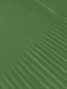 GlowEve CURVE 加大码黑色3D立体花卉褶皱长袖连衣裙 - 綠色 - 查看 4