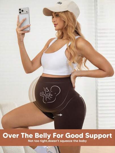 SHEIN 无缝运动瑜伽短裤，舒适百搭，适合举重、健身和瑜伽。