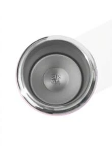 Nick 90s | SHEIN Cốc giữ nhiệt 360 ml họa tiết hoạt hình, có ống hút và nắp chống tràn, thích hợp cho du lịch, tham quan và đi học. - Hồng - Xem 6