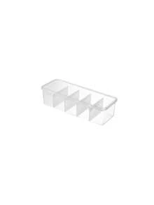 1/2PCS, Multi Grid Dust-Proof And Waterproof Makeup Pad Hair Cord Data Cable Underwear Socks Storage Box - Clear - View 9