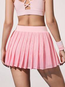 CourtClass 女士网球服 - 淺粉色 - 查看 2