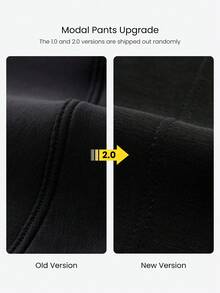 GLOWMODE 30" Regular SoftCalm Modal Silk Touch Wide Leg High Waist Lounge Pants With Side Pockets Daily Casual Spring Summer - Black - View 11