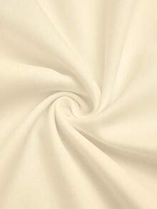 Sweetra Celana Panjang Wanita Ukuran Besar Warna Polos Kasual Serbaguna untuk Pemakaian Sehari-hari, Kantor, Warna Beige, Musim Gugur - Kuning - View 7