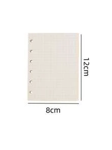 Bìa sổ tay A7 Jean, Sổ nhật ký tự làm, Sổ tay giấy rời, Giấy kẻ ô/trắng/có dòng kẻ, Túi đựng giấy PP, Sổ tổ chức dung lượng lớn, Đồ dùng học tập, Chuẩn bị cho năm học mới - Nhiều màu - Xem 10