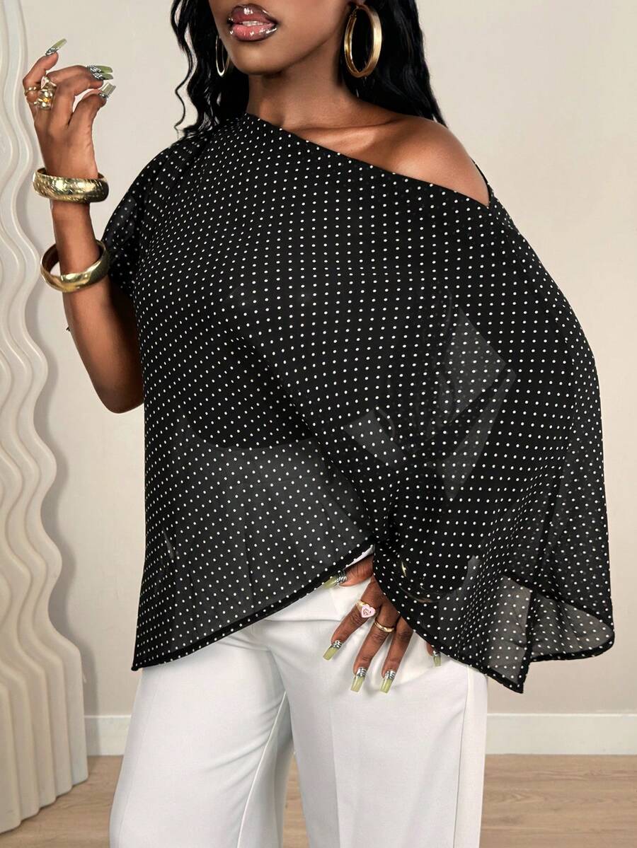 BamGleam 女士衬衫和罩衫 - 黑色 - 查看 1