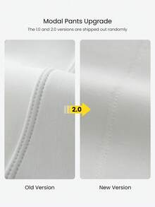 GLOWMODE 28" SoftCalm Modal Petite High-Waist Silky Smooth Non-See Through Side Pockets Wide Leg Pants Daily Casual Wear Spring Summer - White - View 9