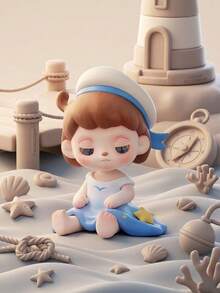 POKOJA LAND Blind Box (Non-Plush Filling), Suitable As Holiday Gift - Tide play blind box - View 2