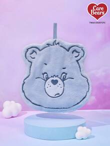 Care Bear X Joivida 1 件卡通熊毛绒挂巾 | 柔软吸水手巾，彩虹/云朵图案 | 浴室厨房装饰 - 彩色 - 查看 7
