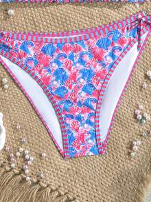 Áo tankini cổ yếm kẻ sọc đen trắng dành cho bé gái tuổi teen, thích hợp cho bơi lội, du lịch, đi biển, bộ đồ bơi trẻ em, tankini mùa hè. - Nhiều màu - Xem 3