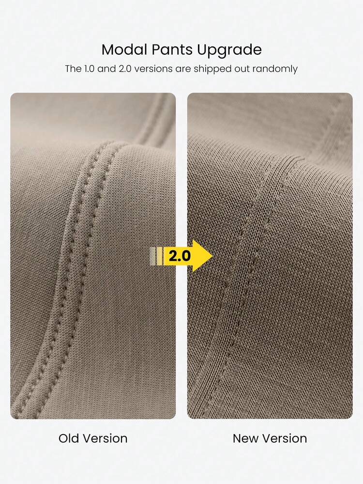 30" Regular SoftCalm Modal Silk Touch Wide Leg High Waist Lounge Pants With Side Pockets Daily Casual Spring Summer