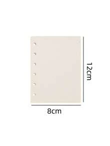 Bìa sổ tay A7 Jean, Sổ nhật ký tự làm, Sổ tay giấy rời, Giấy kẻ ô/trắng/có dòng kẻ, Túi đựng giấy PP, Sổ tổ chức dung lượng lớn, Đồ dùng học tập, Chuẩn bị cho năm học mới - Nhiều màu - Xem 9