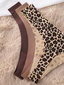 Bare Chapter Juego de 6 piezas de ropa interior casual para mujer (sin aros, bragas triangulares) - Multicolor - Ver 4