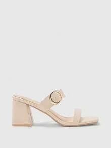 CUCCOO BIZCHIC Women's Fashion High Heel Sandals - Apricot - View 1