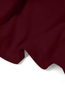 Manfinity Camiseta casual de talla grande para hombres con estampado geométrico, verano - Multicolor - Ver 4