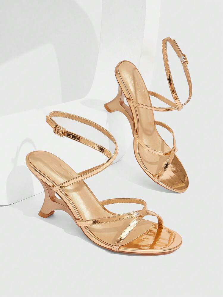 CUCCOO SZL Women's Ankle Strap Sandals For Christmas Summer Shoes