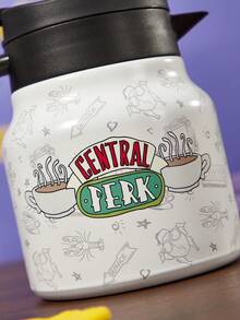 FRIENDS X SHEIN 800 ml / 27 oz Dùng trong gia đình, dã ngoại, Thép không gỉ 316 - trắng - Xem 5
