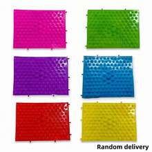 Reflexology Foot Massage Mat, 1/3/5pcs Interlocking Set, Acupuncture Pressure Point Stimulation Sensory Pad, For ADHD Relief, Sports Recovery & Adult Foot Care, Multiple Vibrant Colors Available - Multicolor - View 7