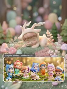 POKOJA LAND Blind Box (Non-Plush Filling), Suitable As Holiday Gift - Tide play blind box - View 1