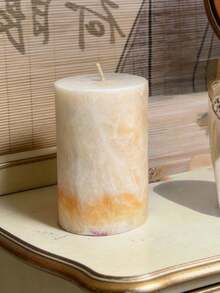 Cirelle Lilin Pilar Tekstur Rustic | Lilin Dekoratif Beraroma Tahan Lama untuk Ruang Tamu | Lilin Pilar Lilin Asli Berkualitas Tinggi Tanpa Asap - multi rasa - View 11
