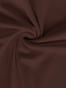Áo sơ mi nữ cỡ lớn cổ chữ V phối ren, kiểu dáng thường ngày đa năng. - màu nâu - Xem 5