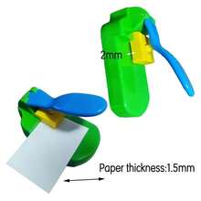 Máy cắt DIY cầm tay, dụng cụ in ấn, máy làm tranh ghép hình, tạo tranh ghép hình thủ công, trải nghiệm niềm vui sáng tạo, đồ thủ công DIY! Dễ sử dụng! Làm theo ý muốn! Rất thú vị! Giấy ảnh hình tròn để làm tranh ghép hình cần mua riêng hoặc tự in. - Màu đỏ - Xem 5