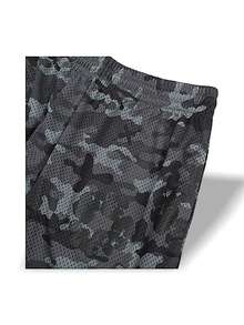 Sports Shorts Denim Tears Wreath Camo Sweat Absorption Breathable Lightweight Quick Dry Good Elasticity Easy To Wash School Men Grey Black SS25BRA10631956 - 灰黑色 - 查看 3