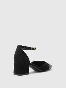 CUCCOO BIZCHIC Women's Fashion High Heel Sandals - Black - View 5