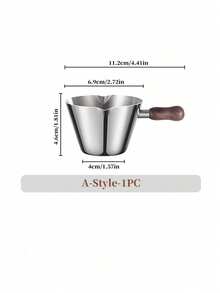Cirelle 1个不锈钢咖啡奶泡器、浓缩咖啡杯、咖啡用具 - 彩色 - 查看 8