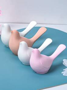 2 pièces Moule de bougie oiseau 3D, Moule en silicone DIY, Moule en résine époxy cristal, Cires fondantes, Moule à savon, Décoration murale en gypse, Ornement de bureau - oiseau - Voir 9