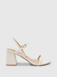 CUCCOO BIZCHIC Women's Fashion High Heel Sandals - Glutinous rice white - View 2