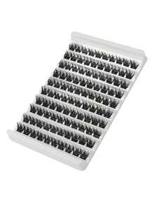 1 hộp 120 chùm mi giả màu nâu, kiểu D Curl, dùng để nối mi, tạo độ dày tự nhiên và ấn tượng. Mi giả tự làm tại nhà. Các từ khóa: Mi giả, Mi nối, Mi giả, Mi thật. - màu nâu - Xem 5