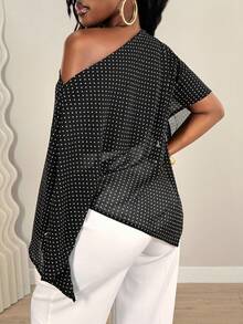 BamGleam 女士衬衫和罩衫 - 黑色 - 查看 2