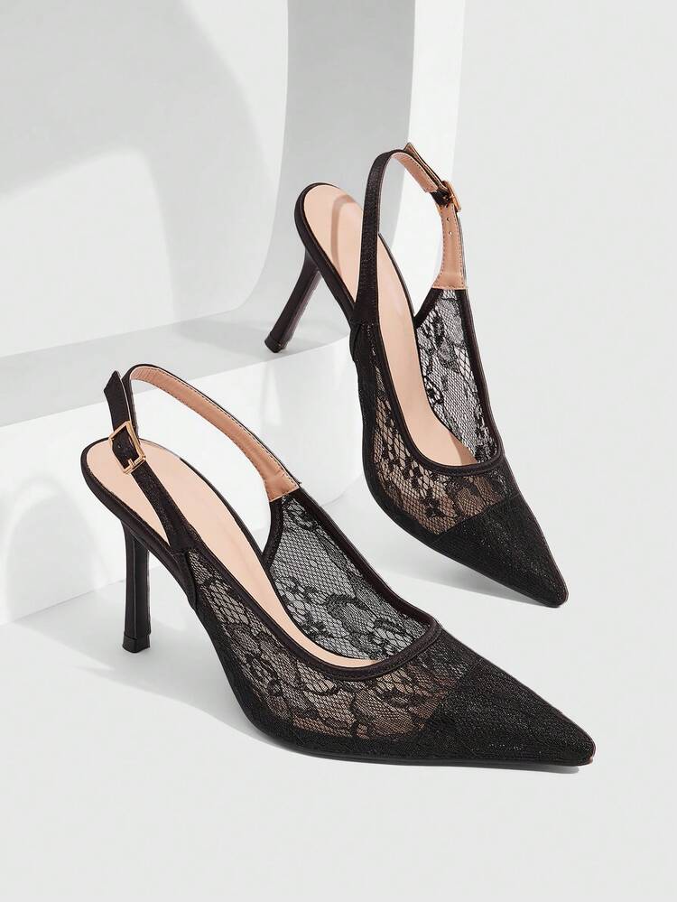 CUCCOO SZL Gold Metallic PU Pointed Toe Fashionable Sexy Glamorous Nightclub High Heels