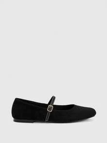 CUCCOO BIZCHIC Sapatilhas femininas casuais, versáteis e simples para o dia a dia. - Preto - Ver 1