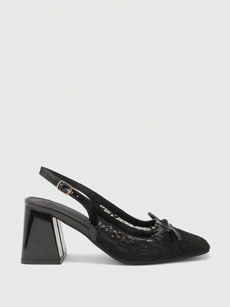 CUCCOO BIZCHIC Women's Fashion High Heel Shoes - Black - View 1