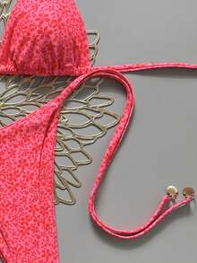 Swim Mod 2026 Spring/Summer Fashionable Sexy & Slimming Bikini Swimwear With Shell Decor, Ideal For Beach Vacation - Multicolor - View 5