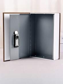 Caja fuerte oculta con cerradura de combinación - Un caja fuerte de metal de alta seguridad para uso doméstico y de oficina. Con amplio espacio de almacenamiento, es un regalo de cumpleaños ideal para amigos; funciona como una caja de dinero o una mini caja fuerte doméstica. - A - Ver 6