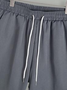 Manfinity Homme Bộ áo thun ngắn tay in họa tiết thường ngày dành cho nam, thích hợp cho mùa hè. - Nhiều màu - Xem 6