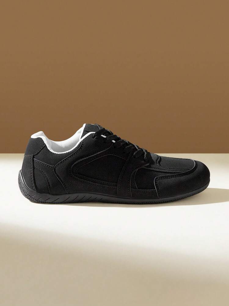 CUCCOO EASI Women's Dexun Shoes New Fashion Casual Simple Lace-Up Flat Bottom Round Toe Sports Shoes