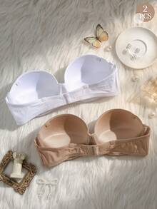 DesireSculpt 2pcs/Set Women's Underwire Bra - Multicolor - View 2