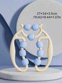 Bộ 3 món con lăn massage chân hình tròn 9 bánh để lăn và massage chân, dùng để thư giãn cơ bắp, khai thông kinh mạch, nhào nặn và thư giãn, bộ con lăn tập thể dục, con lăn xốp tập yoga, con lăn tập thể dục, con lăn yoga, thiết bị massage, con lăn massage thể dục, chùy EVA rỗng, con lăn xốp tập thể dục, thiết bị làm thon gọn chân yoga, thiết bị giảm cân - Nhiều màu - Xem 8