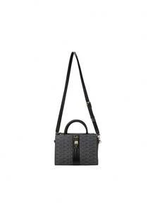 Lisana Aop Women's Top Handle Bags Grey - Grey - View 1