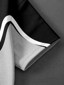 Aesthetic Post 男士休闲字母星形印花圆领短袖T恤 - 彩色 - 查看 3